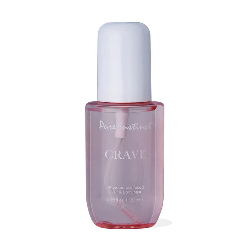 [Pure Instinct] Crave Pheromone Hair & Body Mist – Citrus Floral, Amber, Vanilla & Sandalwood Fragrance