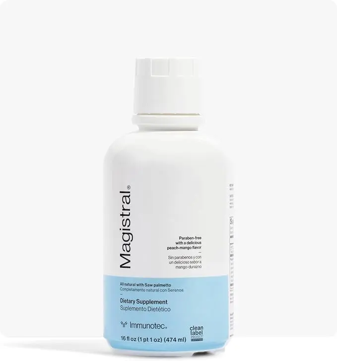 Immunotec Magistral Natural Herbal Liquid Tincture - Unflavored, Gluten Free, Saw Palmetto Extract-Infused Supplement for Adults' General Wellness & Energy Management