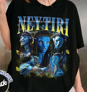 Comfort Colors Vintage Avatar 3 Neytiri Shirt, Pandora Avatar Tee, Animal Kingdom T-Shirt, Avatar Fire and Ash Movie Shirt, Neytiri Na?vi