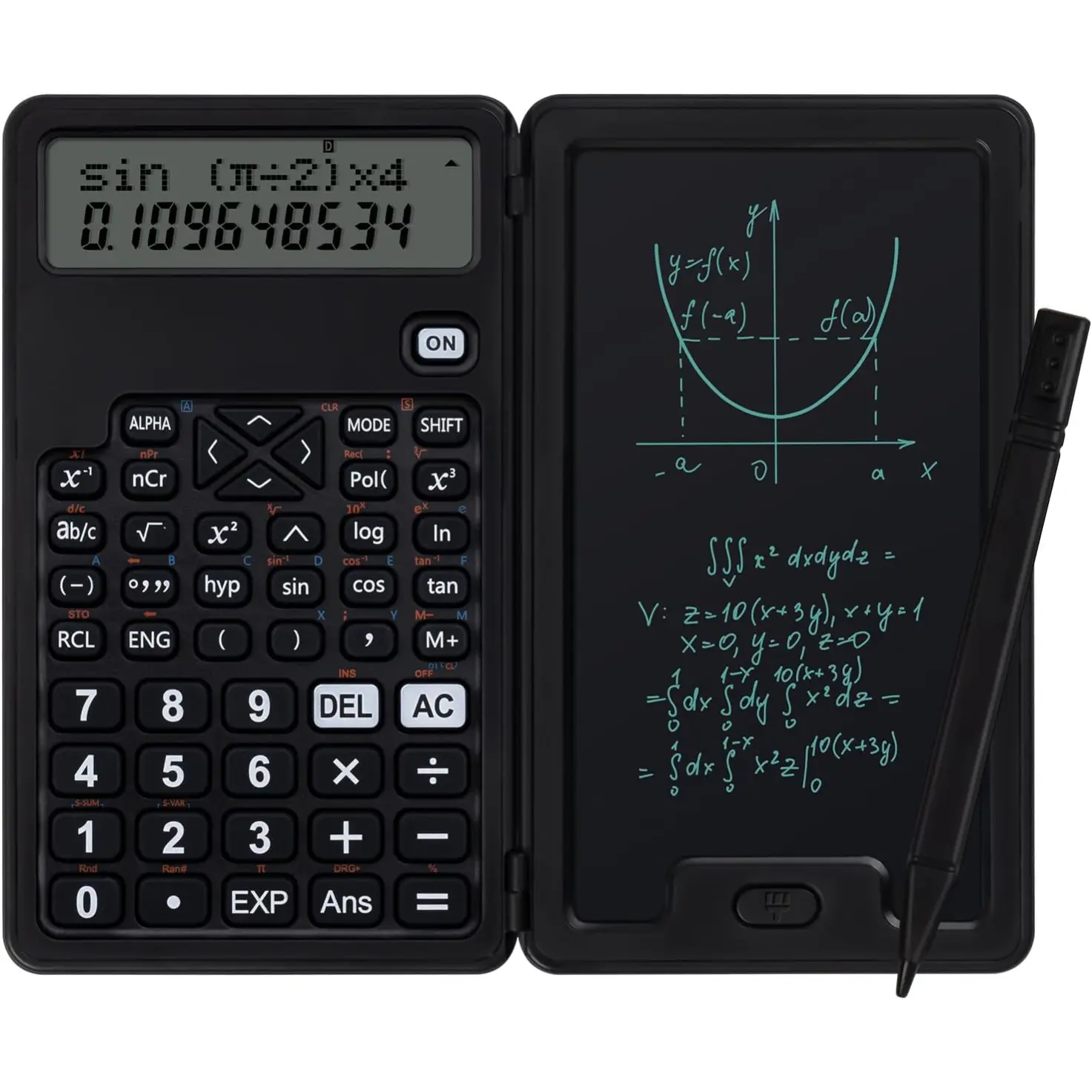 Scientific Calculators for Students, Office Desktop Calculators, 240 Computing Functions, Small Calculator with Notepad, Ideal for Middle High School Students and Teachers,back to school,back to school haul