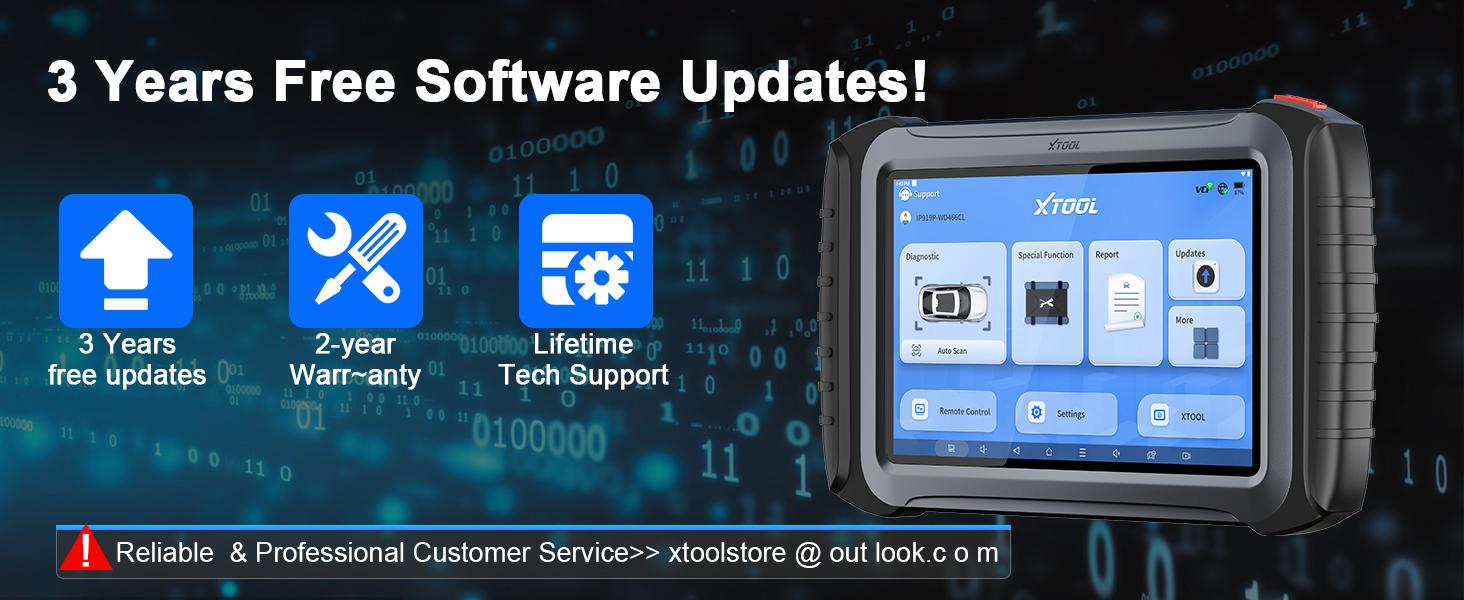 XTOOL IP919 PRO OBD2 Scanner Full System Diagnostics, Topology Mapping, ECU Coding, 42+ Resets, with DoIP/CAN FD/AutoAuth Support