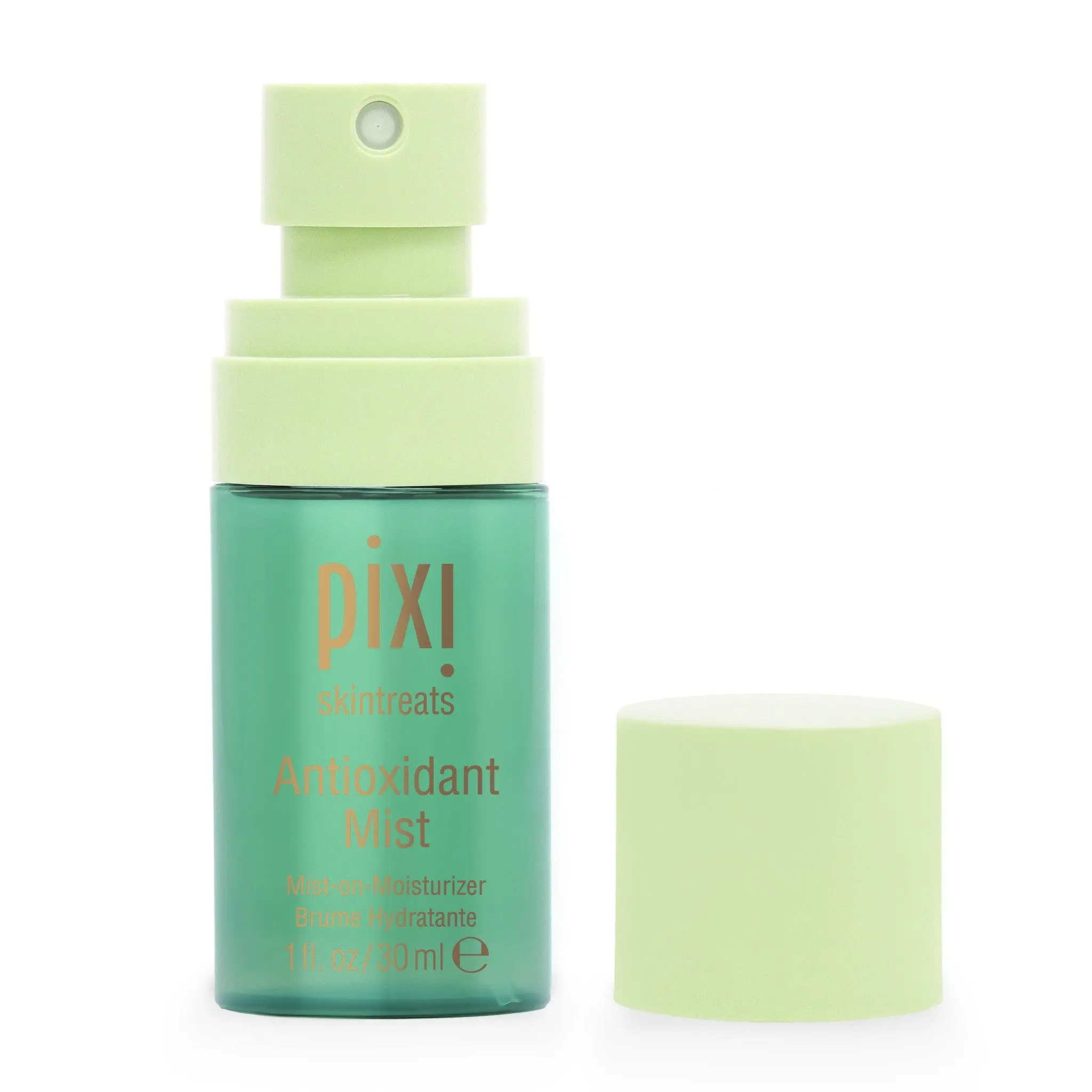 Pixi Vegan Hydrating Antioxidant Mist, Cruelty-Free Petite Size, Anytime Skincare Moisturizer Spray