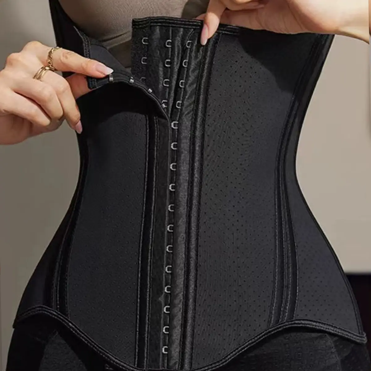 Women's Postpartum Waist Trainer Belt, Corset Waist Cincher, Tummy Tuck Shaper, Tummy Control Faja Shapewear Slimming Body Shaper High Compression Waist Trainer, Adjustable Compression Strap for Belly Control & Support