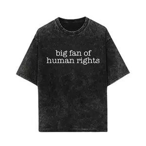 “Big Fan Of Human Rights Tee | Social Justice Graphic Shirt | Bold Statement Apparel”