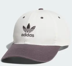 Adidas Relaxed Strap-Back Hat Off White Grey | strap-back hat | adjustable | adidas | unisex | casual | sports | embroidered | cotton | streetwear | dad hat | outdoor | Trendy Hat 2026 | Streetwear Headwear | Fashion Cap | Summer Hat | Outdoor Cap
