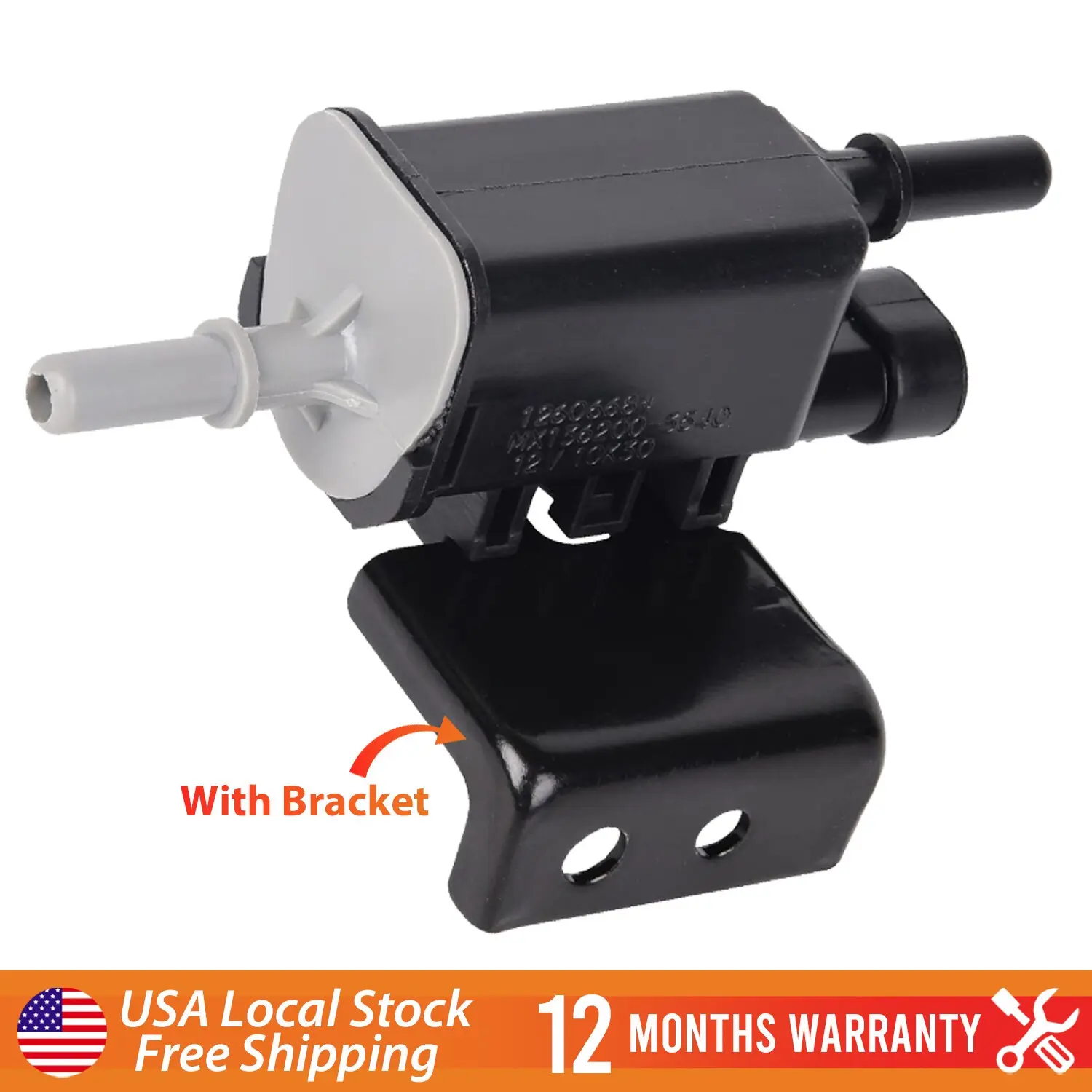 EVAP Vapor Canister Purge Valve Solenoid 12597567 for Chevy GMC Buick Cadillac, Automotive Replacement Accessories