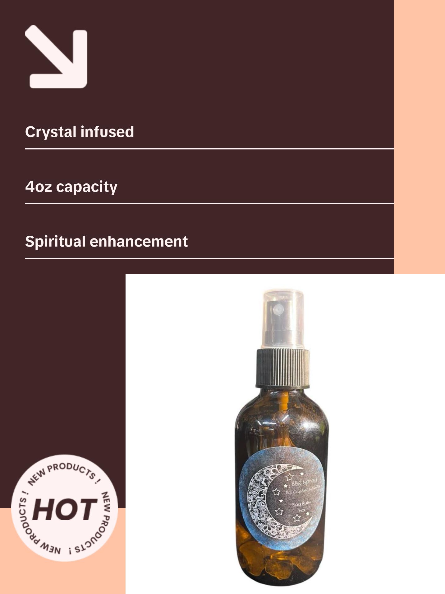 BBG Crystal Infused Spiritual Mist in Bayrum