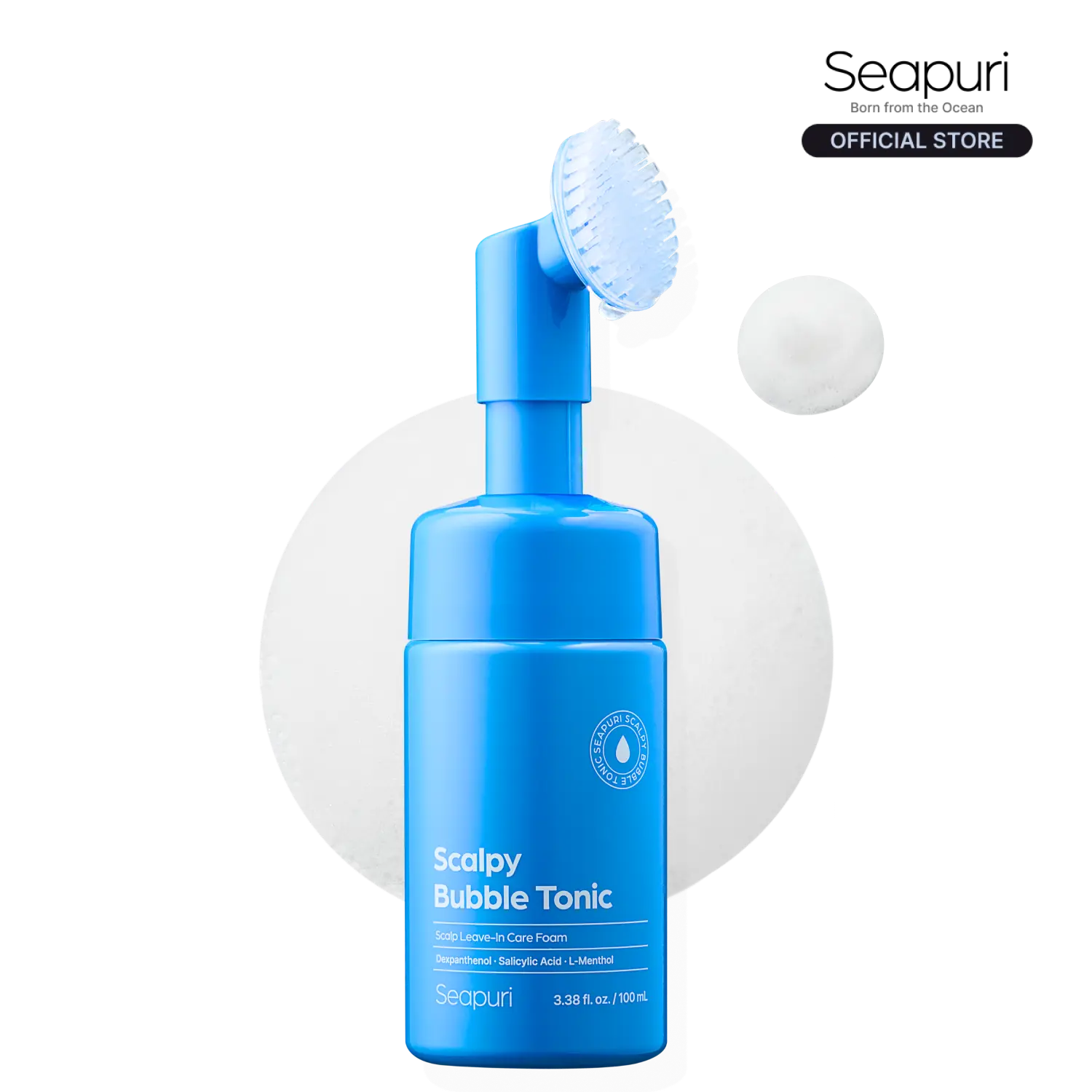 Scalpy Bubble Tonic: Soothing Scalp Toner for Hair Retention & Less Shedding | Instant Cooling Relief for Oily Scalp & Itchy Redness | Salicylic Acid Detox for Dandruff & Buildup
