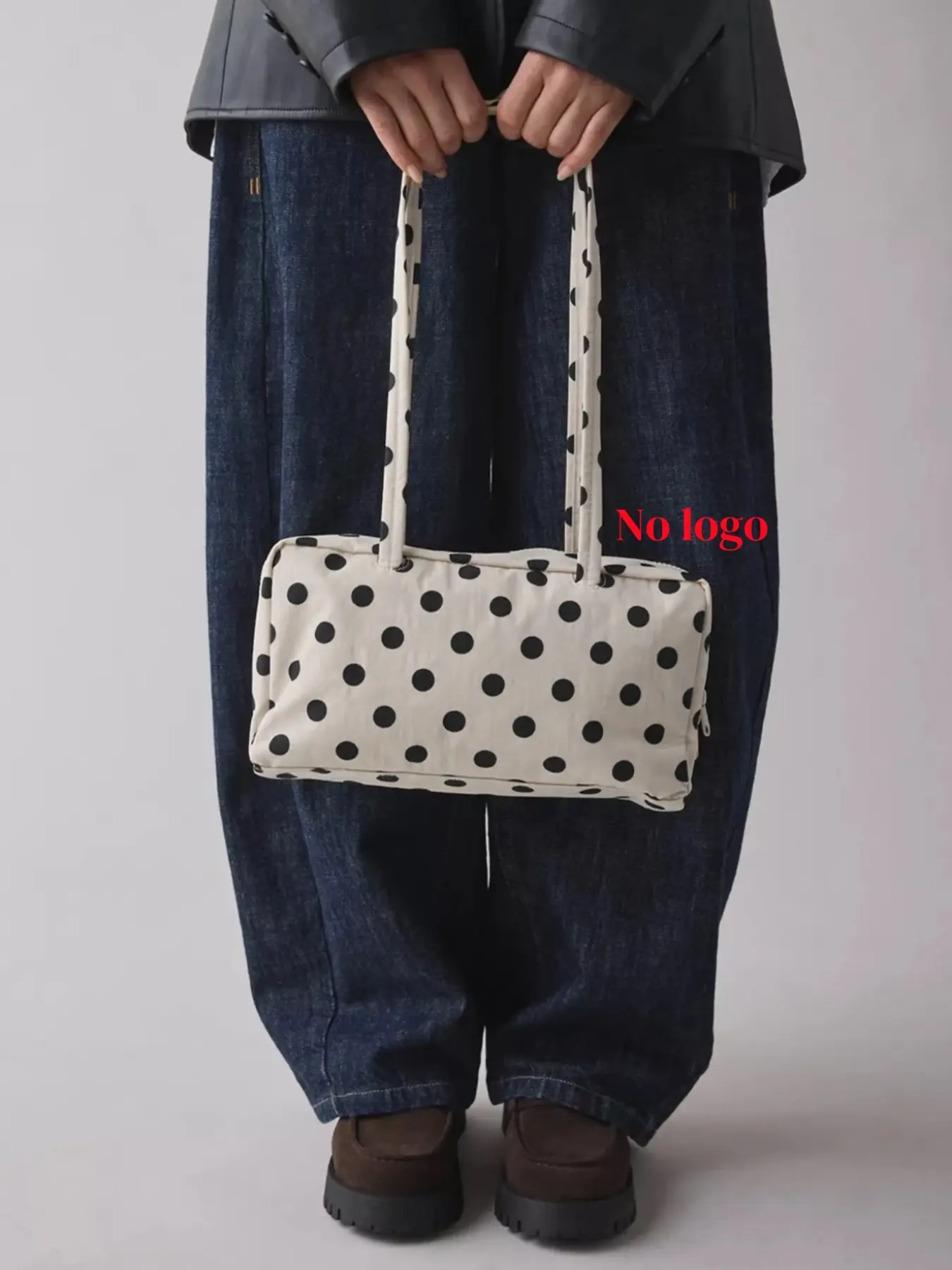 Nylon Bowler Bag, Top Handle Crossbody Shoulder Tote Bag with Key Leash, Casual Large Commuter Work Bag, Fashionable Shoulder Handbag for Everyday Use