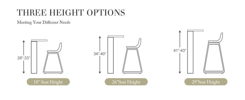 Counter Height Bar Stools, 26 inch Dining Chairs with Metal Legs and Footrest, Modern Faux Leather Barstools for Kitchen Island Counter Height Bar Stools, 26 inch Dining Chairs with Metal Legs and Footrest, Modern Faux Leather Barstools for Kitchen Island