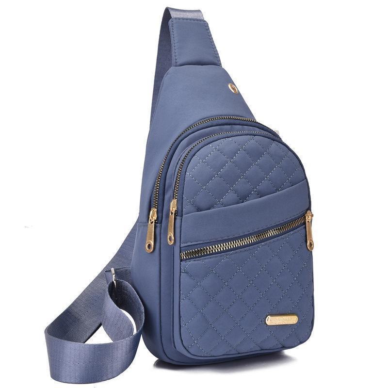 Single-shoulder Crossbody Bag, Multi-zipper Storage Small Crossbody Bag, Travel Crossbody Bag, Suitable for Both Men and Women