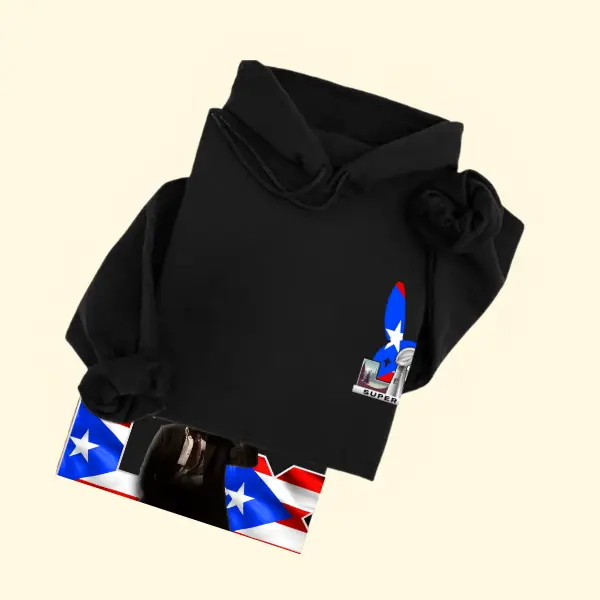 #BBB Halftime Show 2 Sides Hoodie, Bowl Shirt, Puerto Rico Coqui Frog Tee, BBunnie Football Shirt, #BBunnie Merch, Puerto Rico Football Fan Gift V4