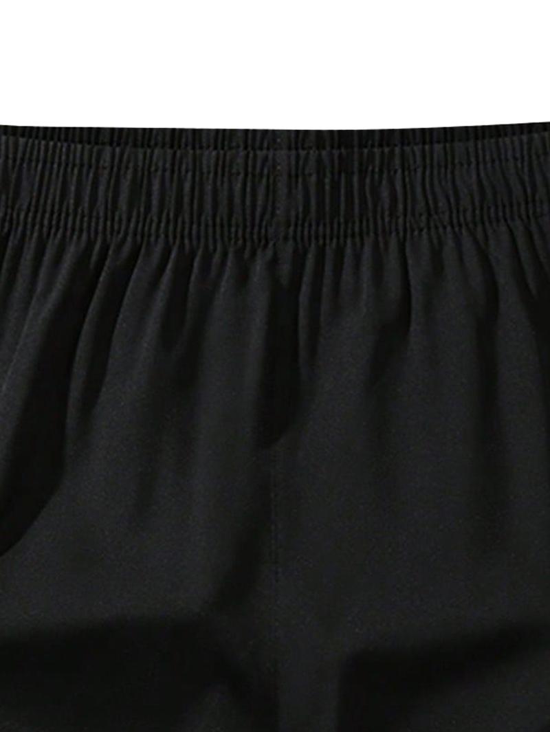 5-Pack Men's Minimalist Shorts Outdoor Casual Drawstring Elastic Closure Large Capacity Pocket Comfortable Skin-Friendly Shorts