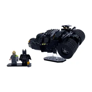 Acrylic Angled Stand Compatible with LEGO 76239 Batman Batmobile Tumbler: Scarecrow Showdown  - Set Not Included