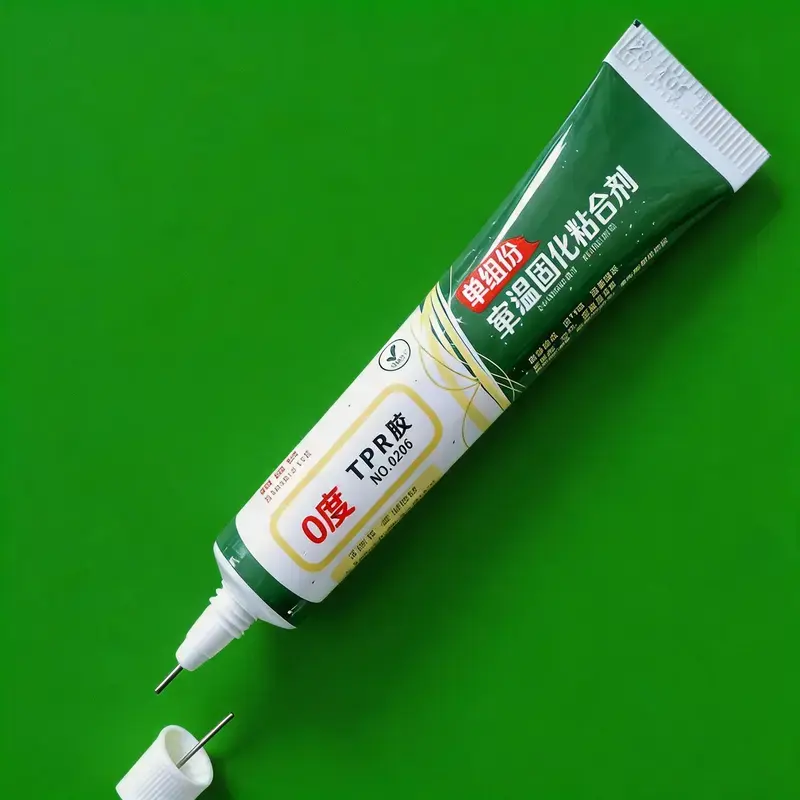 20ml 0° TPR Glue - Water Resistant, Easy to Use, Fast Drying, Surface Dry in 2-10 Minutes, Soft Flexible Seal, Transparent Room Temperature Sealing Adhesive for Squishy Toy Repairs, Keep Out of Reach of Children, Repairing