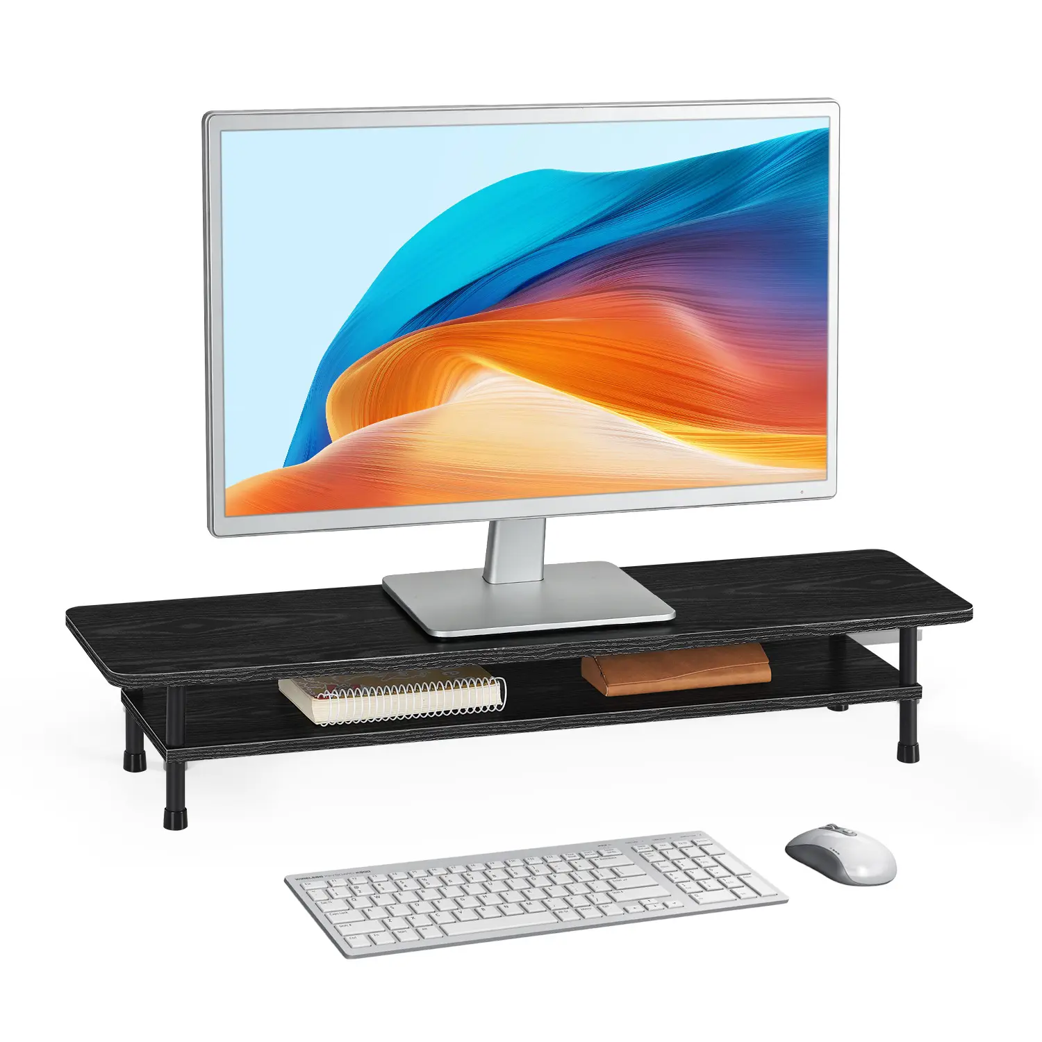 Dual Monitor Stand Riser, Computer Monitor Stand, TV Stand Riser, Monitor Stand for Desk, Monitor Rise Stand, Workbenches