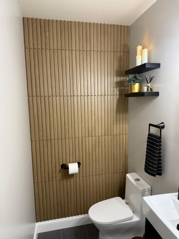 Art3d 3D Slat Wall Panels, 12-Pack 19.7”x19.7”  (Covers 32 Sq.ft)  Removable Decorative PVC Panels for Wall Decor,Modern Home Design