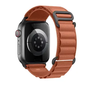 Straps for Apple watch Ultra 3 band 49mm 45mm 46mm 42mm 44mm 41 40mm Nylon Alpine bracelet correa iwatch Series 11 10 9 8 7 6 SE