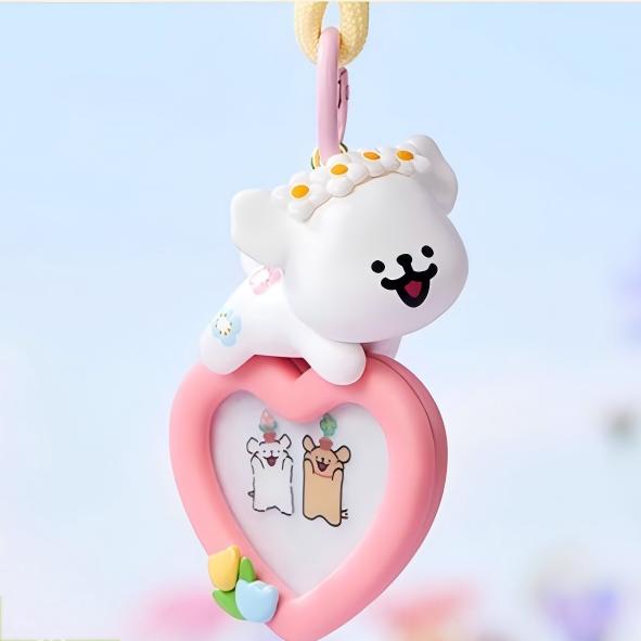 Line Puppy Garden Series Car Blind Box Pendant - Car Aromatherapy Ornaments and Pendants