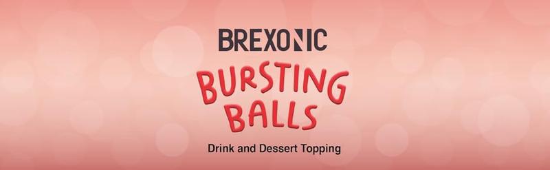 BREXONIC Boba Pearls, Pomegranate Popping Bursting Boba, Tapioca Pearls For Bubble Tea, No Artificial Colors (Pomegranate, 1 LB 1 Pack)