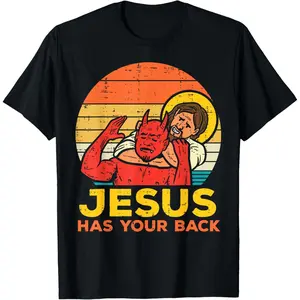 Jesus Supports You Jiu Jitsu Vintage Christian Shirt for Men Women and Kids