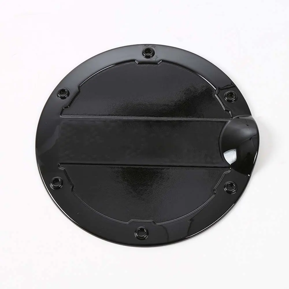1 x Exterior Gas Tank Cap Fuel Filler Door Cover Trim for 2015-2020 Ford F150 - 100% New ABS, Vehicle-Specific Fit, Laser Cut Scratch Guard, UV Resistant, Self-Adhesive Double Sided Tape, Easy DIY Install Auto Body Frame Accessory
