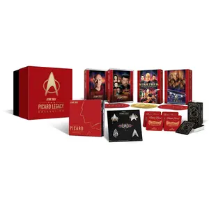Star Trek: The Picard Legacy Collection  [BLU-RAY MOVIE] Boxed Set, Gift With Purchase, Mono Sound, Subtitled, Widescreen, Dolby, Digital Theater System, Dubbed, Ac-3/Dolby Digital