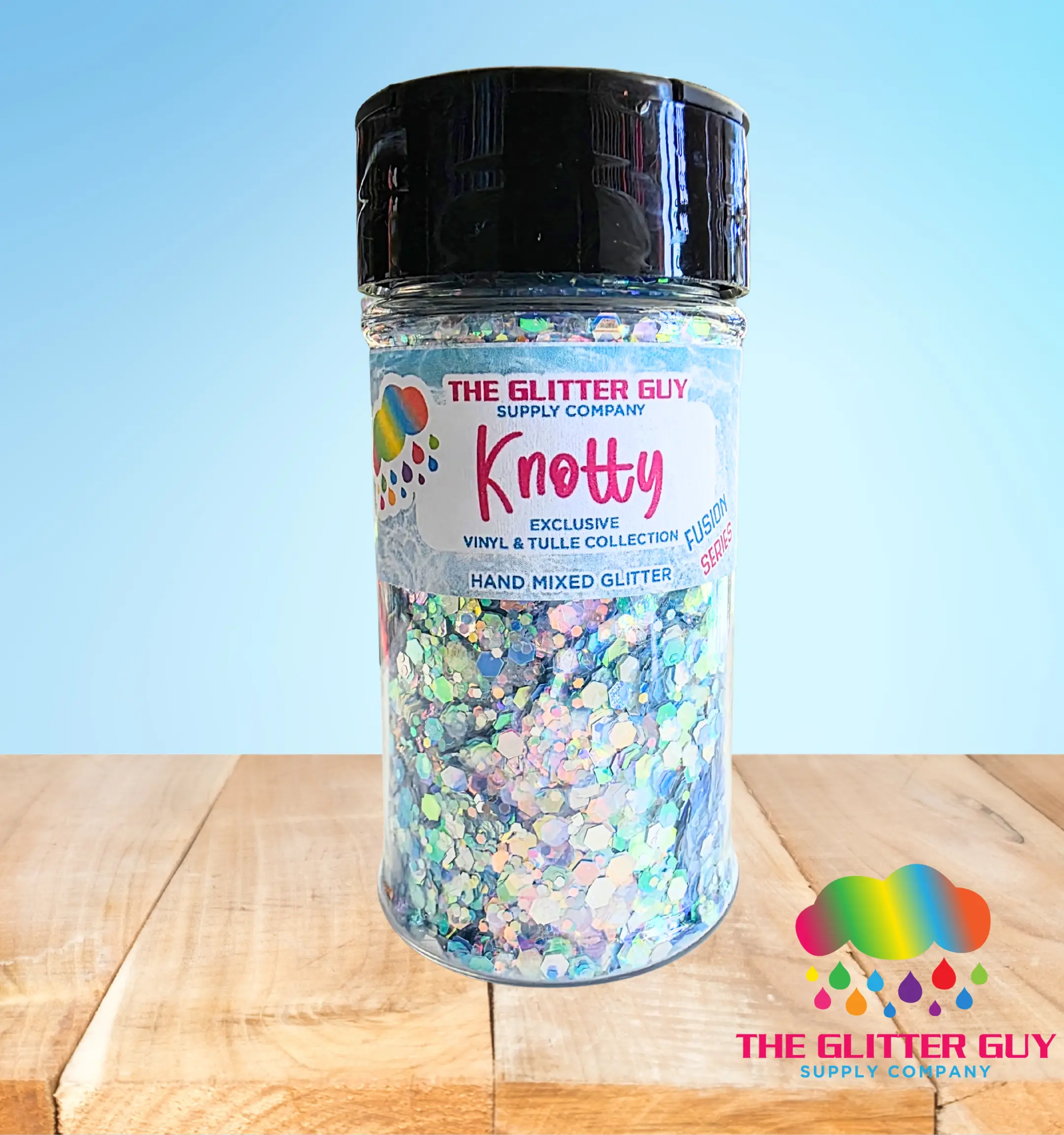 The Glitter Guy Florida Girl Collection Knotty Polyester Shaker Nail Art Decoration - UV Resistant, Clump Free, for DIY Nail Art