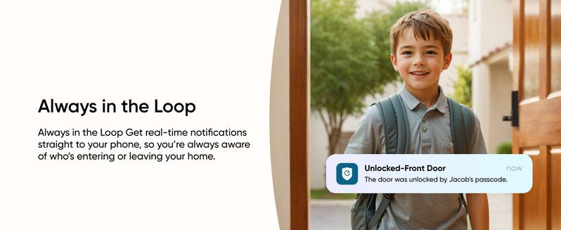 eufy Smart Lock C33, Keyless Fingerprint Door Lock with Handle, Integrated Wi-Fi, Remote Control via App, Biometric Entry Knob, Auto-Locking, IP53 Waterproof (2025 New Version)