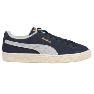 PUMA Mens Suede Flagship Lace Up Sneakers Shoes Casual - Blue