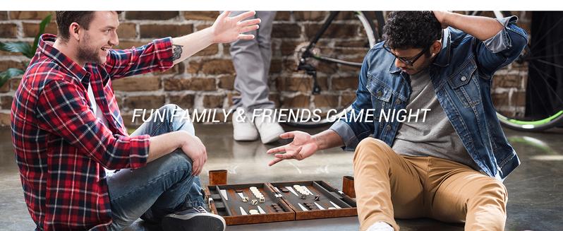 (Summer Turn-Up)Ropoda Backgammon Board Game Set with Top Quality Materials and Superb Craftsmanship for Travel, Outdoors, or Game Night, Summer Turn Up & Father's Day Deal (Summer Turn-Up)Ropoda Backgammon Board Game Set with Top Quality Materials and Superb Craftsmanship for Travel, Outdoors, or Game Night, Summer Turn Up & Father's Day Deal