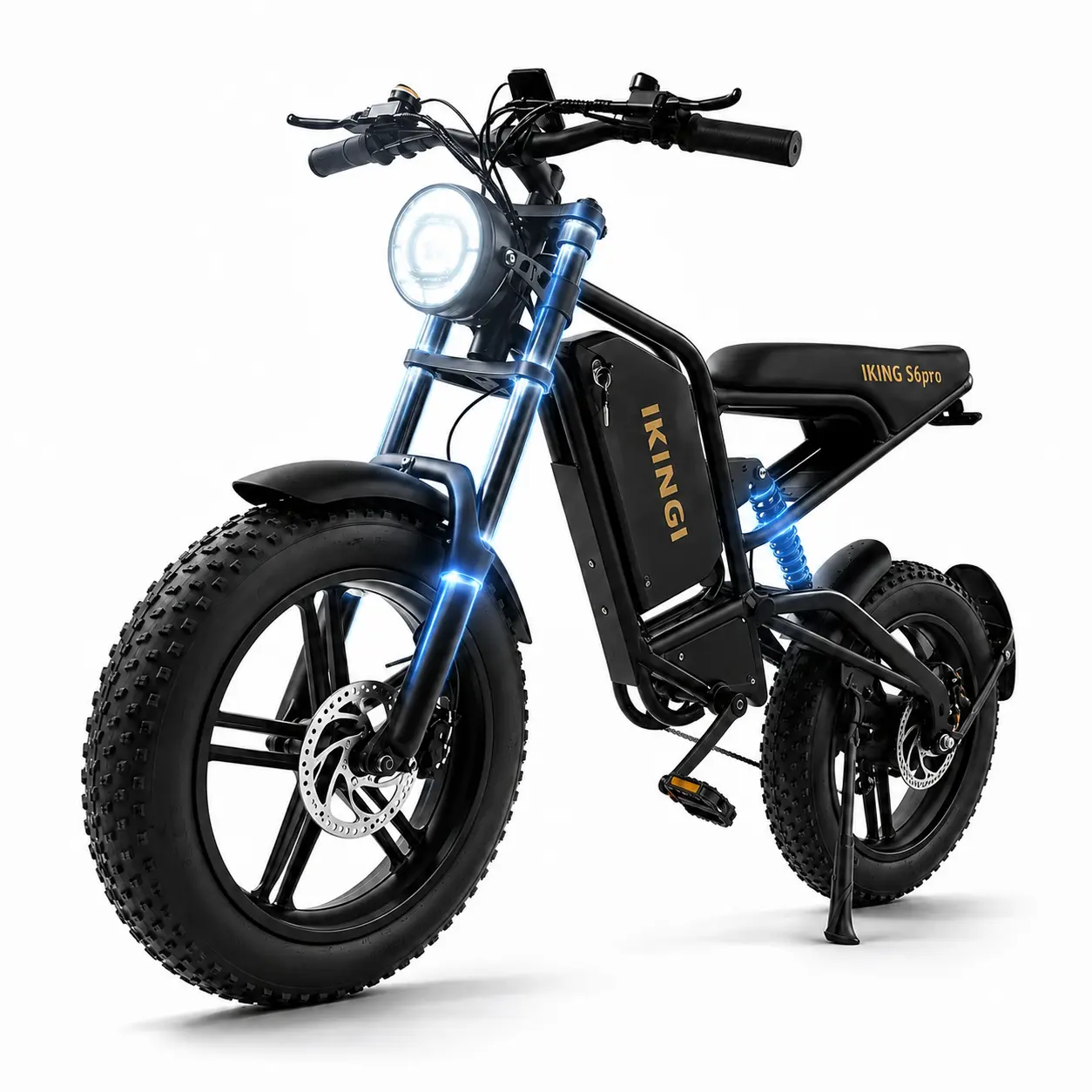1500W Motor Ebike for Adults - 60V22Ah Removable Battery, Full Suspension, 20-Inch All-Terrain Fat Tires, 35MPH Top Speed, 50 Mi Range, LED Headlights, UL2849 Certified, Ideal for Cycling & Outdoor Rides, Ebikes sohochic