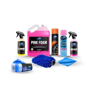 Pink Ultimate Car Care Bundle