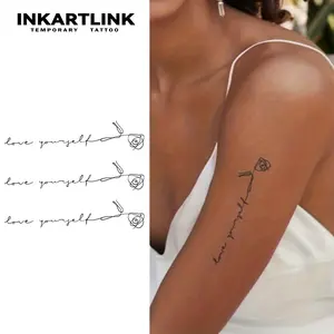 INKARTLINK [2 Sheets] Realistic Doberman Pinscher Temporary Tattoos, Cool Spiked Collar Dog Fake Tattoo, Waterproof Punk Body Art for Men