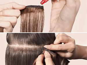 Sunny Hair Genius Weft Hair Extensions Human Hair Sew in Extensions For Women Invisible Sew in Hair Extensions