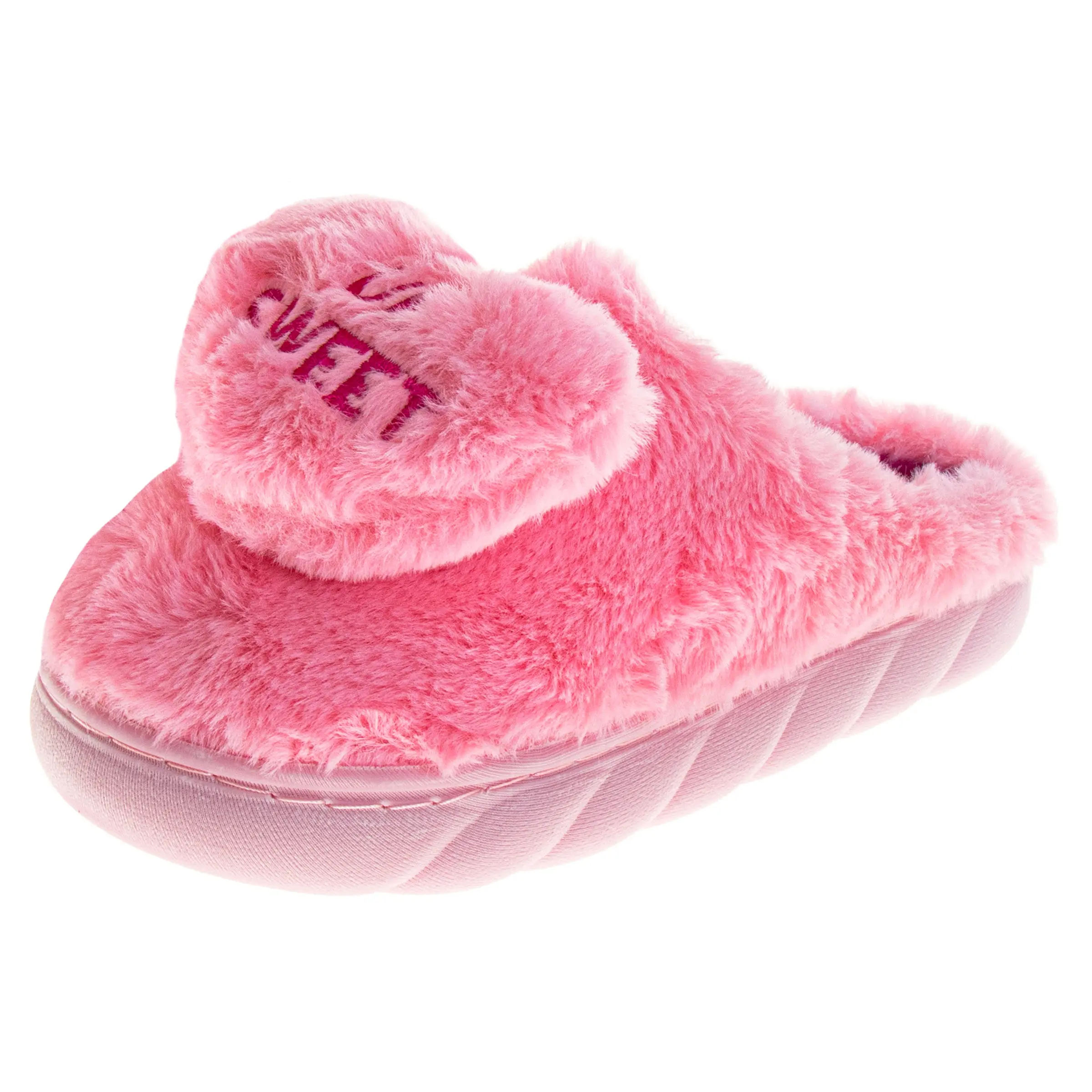Sweethearts Women's Shoes, Cute Conversation Hearts Slip-On Loafers, Lightweight Fabric Casual Footwear with Round Toe, Plush, Ankle, Synthetic, Size 5, All Seasons, Comfortable Footbed, Size 10, Slip‑On In Seconds