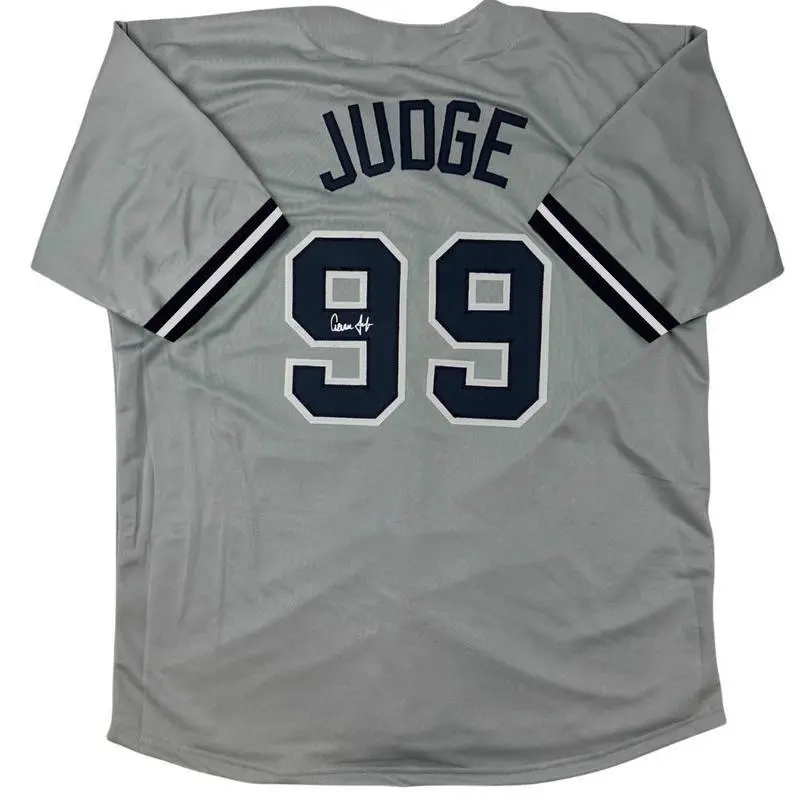 Autographed Aaron Judge #99 New York Baseball Jersey, Classic