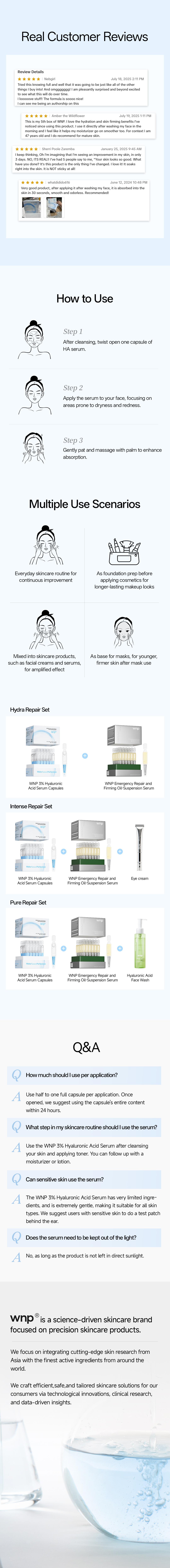 [WNP Official] 10 Vials Pack – 3% Hyaluronic Acid Serum | Travel-Friendly | Fresh Dose Hydration Boost for Radiant Skin | Ideal Gift for Skincare Lovers
