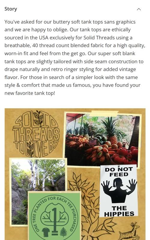 Men's Solid Threads Tank Top