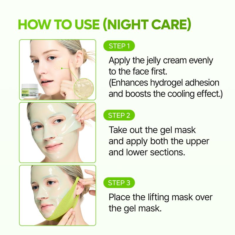 [Dr.Melaxin Official] CACTOX DE-PUFFING PORE TOX MASK SET with Cactus Cooling Reduce Puffiness & Pore Tightening for Visible Pore Care Skin Repair
