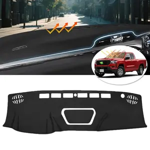 Canvcle Dash Cover Custom Fit for Nissan Frontier 2022-2025 Accessories Frontier Non-Slip Dash Carpet Anti-Glare (Thick Suede Material) UV Rays Protector