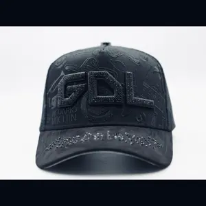 Cap “GDL”, Black/gray,”Klan Hats, premium.
