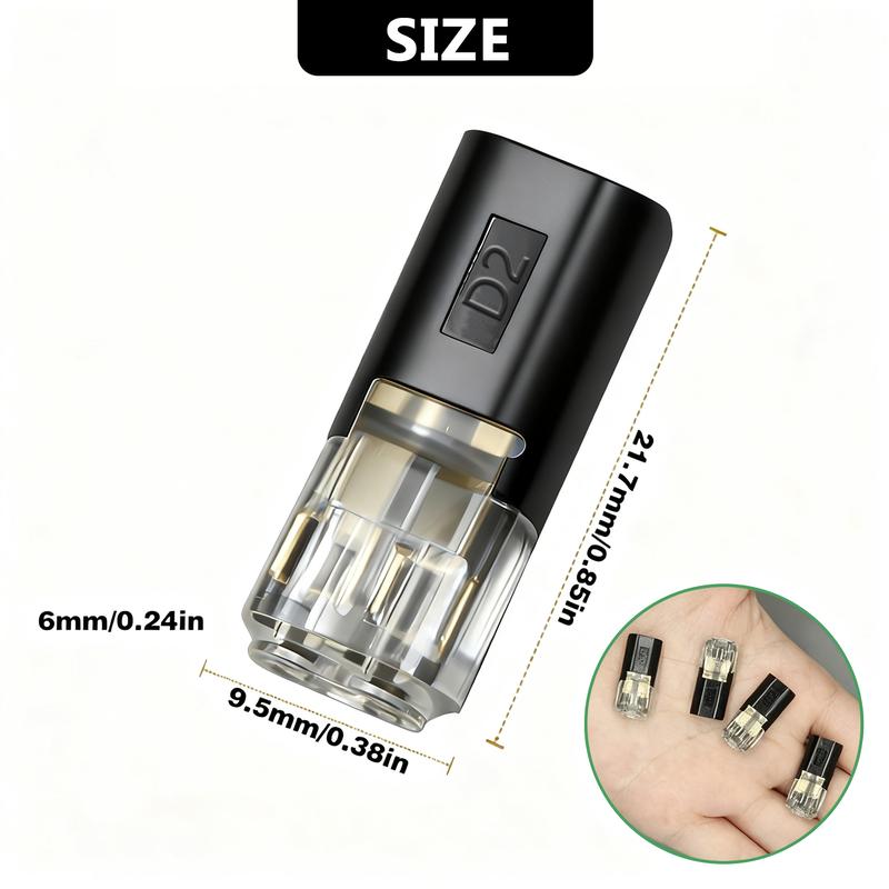 [Free!!ship] Double-Wire Interlocking Quick Connector Terminal 50/100 PCS No Wire Stripping Cutting Hardware Tools for DIY Crafting Model Kits