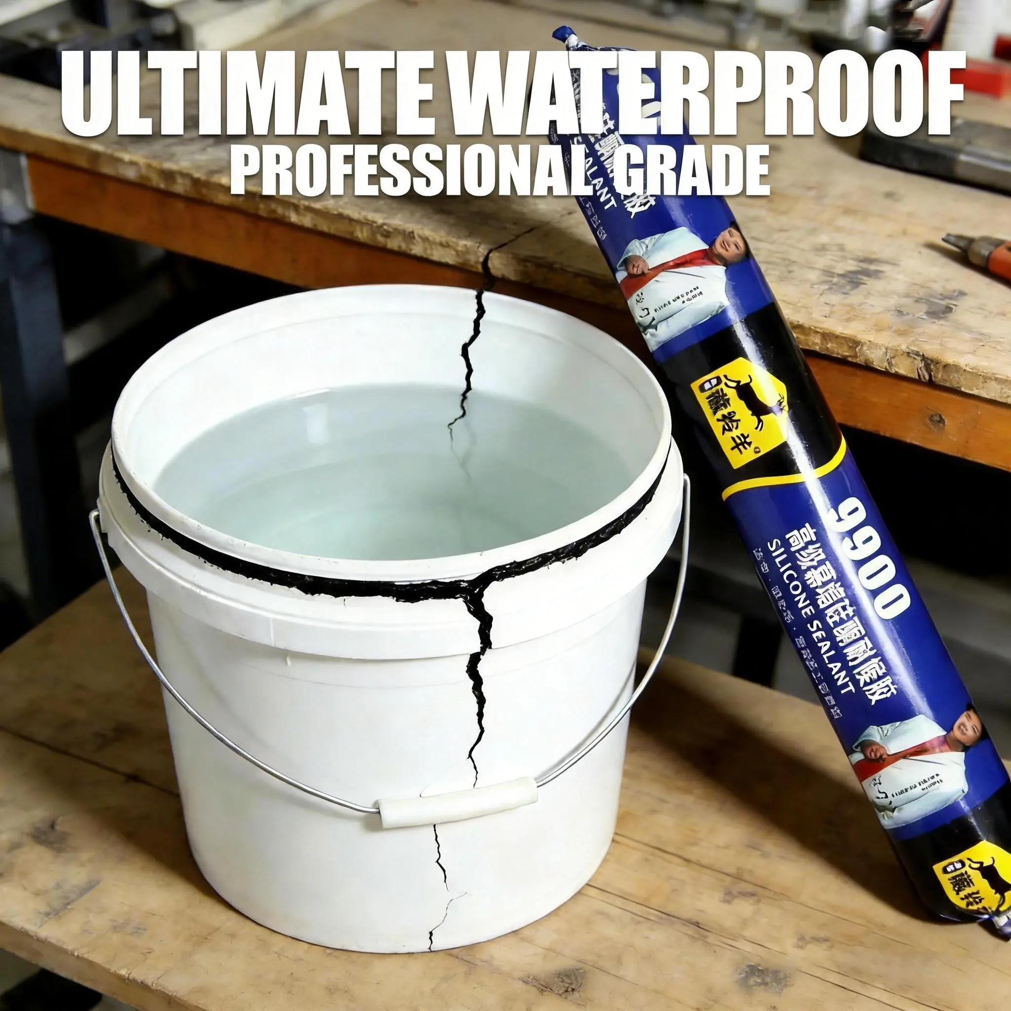 850g Tibetan Antelope Neutral Silicone Structural Sealant — Curtain Wall, Door & Window Sealant (Waterproof & Fast-Drying) summervibes