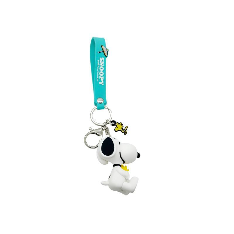 Snoopy Summer Travel Series 3D Pendant - Cute Keychain Bag Charms, Gifts for Friends trendy Keychain