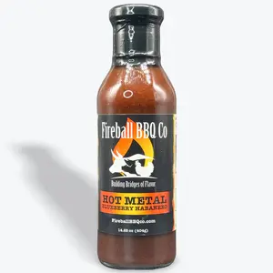Fireball BBQ Co Hot Metal Sauce - Blueberry Habanero