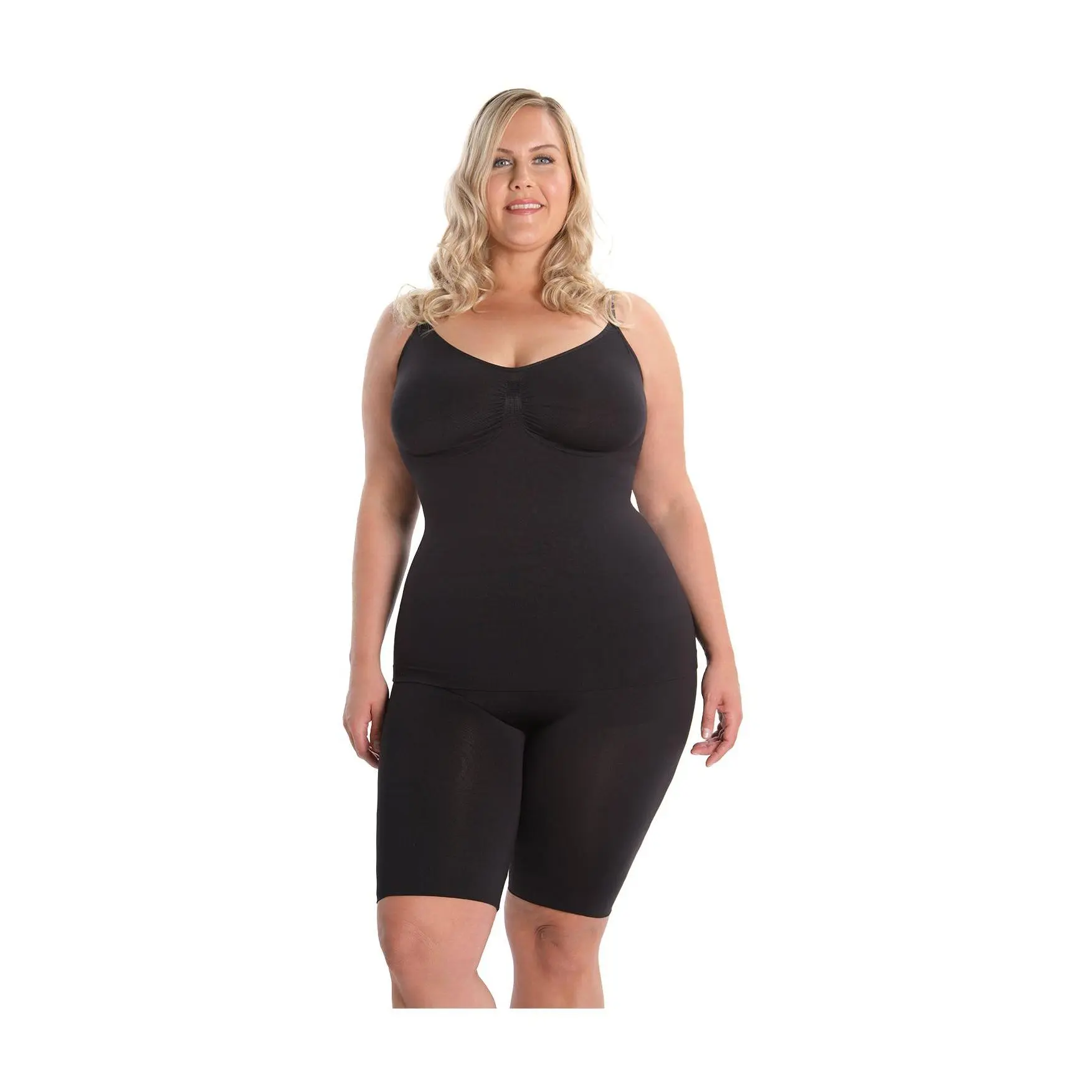 Memoi Thigh Shaper With Attached Bodice