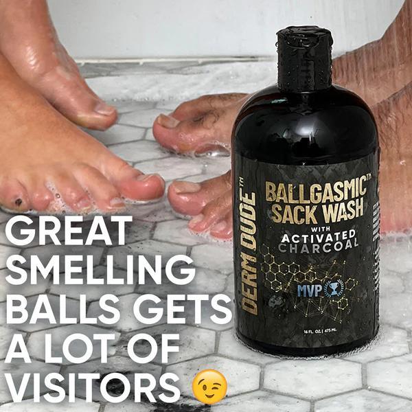 Ballgasmic Sack Wash for Men 3-Pack with Activated Charcoal 16oz | Deep Clean, Odor Control & Fresh Scent | Coconut Rush, MVP & Strawberry Lollipop Ballgasmic Sack Wash for Men 3-Pack with Activated Charcoal 16oz | Deep Clean, Odor Control & Fresh Scent | Coconut Rush, MVP & Strawberry Lollipop