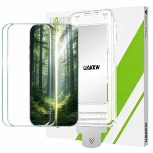 2-Pack AR Anti-Reflective Tempered Glass for iPhone 16/17 Series, Samsung Galaxy S25/S26, Google Pixel 10 Pro, Auto-Align & 10H Shatterproof
