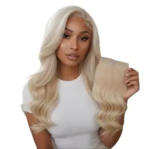 Berrys Hair 613 Blonde Body Wave 5x5 Lace Closure Brazilian Hair 4x4 Lace Closure With Baby Hair Human Hair Lace Hair Replacement Wigs hair extensions